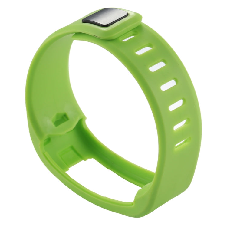 For Garmin Vivofit 1 Smart Watch Silicone Watch Band, Length: about 21cm(Green)