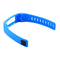 For Garmin Vivofit 1 Smart Watch Silicone Watch Band, Length: about 21cm(Blue)