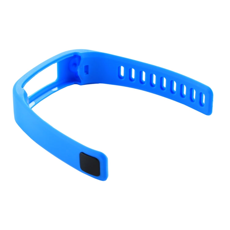 For Garmin Vivofit 1 Smart Watch Silicone Watch Band, Length: about 21cm(Blue)