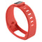 For Garmin Vivofit 1 Smart Watch Silicone Watch Band, Length: about 21cm(Red)