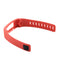 For Garmin Vivofit 1 Smart Watch Silicone Watch Band, Length: about 21cm(Red)