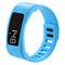 For Garmin Vivofit 1 Smart Watch Silicone Watch Band, Length: about 21cm(Baby Blue)