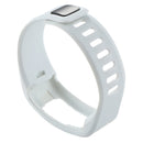 For Garmin Vivofit 1 Smart Watch Silicone Watch Band, Length: about 21cm(White)