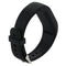 For Garmin Vivofit 3 Smart Watch Silicone Watch Band, Length: about 24.2cm(Black)