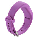 For Garmin Vivofit 3 Smart Watch Silicone Watch Band, Length: about 24.2cm(Purple)