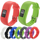 For Garmin Vivofit 3 Smart Watch Silicone Watch Band, Length: about 24.2cm(White)