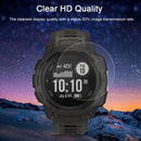 2 PCS ENKAY Hat-Prince 0.2mm 9H 2.15D Curved Edge Tempered Glass Film for Garmin Instinct Intelligent Sports Watch