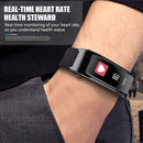 Y3 PLUS 0.96 inch Screen Display Bluetooth 4.1 Headset + Smart Bracelet, Support Pedometer / Calories Burned / Heart Rate Monitor / Call Reminder, Compatible with Android and iOS Phones(Black)