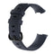Diamond Pattern Silicone Watch Band for Fitbit Charge 3, Size: 210x18mm(Navy Blue)