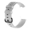 Diamond Pattern Silicone Watch Band for Fitbit Charge 3, Size: 210x18mm(White)