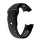 Two-color Round Hole Silicone Watch Band for Fitbit Charge 3, Watch Band Size:145-210mm(Grey)