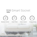 Sonoff S26 WiFi Smart Power Plug Socket Wireless Remote Control Timer Power Switch, Compatible with Alexa and Google Home, Support iOS and Android, UK Plug