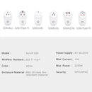 Sonoff S26 WiFi Smart Power Plug Socket Wireless Remote Control Timer Power Switch, Compatible with Alexa and Google Home, Support iOS and Android, UK Plug