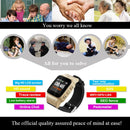 D99+ 1.22 inch HD LCD Screen GPS Smartwatch for the Elder Waterproof, Support GPS + LBS + WiFi Positioning / Two-way Dialing / Voice Monitoring / One-key First-aid / Wrist off Alarm / Safety Fence (Champagne Gold)
