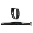 TLW05 0.86 inch OLED Display Bluetooth Smart Bracelet, IP66 Waterproof Support Pedometer / Calls Remind / Sleep Monitor / Sedentary Reminder / Alarm / Remote Capture, Compatible with Android and iOS Phones (Black)