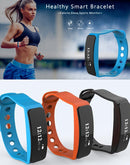 TLW05 0.86 inch OLED Display Bluetooth Smart Bracelet, IP66 Waterproof Support Pedometer / Calls Remind / Sleep Monitor / Sedentary Reminder / Alarm / Remote Capture, Compatible with Android and iOS Phones (Black)
