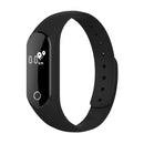 TLW25 0.42 inch OLED Display Bluetooth Smart Bracelet, IP66 Waterproof, Support Heart Rate Monitor / Pedometer / Calls Remind / Sleep Monitor / Sedentary Reminder / Alarm / Remote Capture, Compatible with Android and iOS Phones (Black)