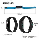 TLW25 0.42 inch OLED Display Bluetooth Smart Bracelet, IP66 Waterproof, Support Heart Rate Monitor / Pedometer / Calls Remind / Sleep Monitor / Sedentary Reminder / Alarm / Remote Capture, Compatible with Android and iOS Phones (Black)