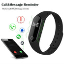 TLW25 0.42 inch OLED Display Bluetooth Smart Bracelet, IP66 Waterproof, Support Heart Rate Monitor / Pedometer / Calls Remind / Sleep Monitor / Sedentary Reminder / Alarm / Remote Capture, Compatible with Android and iOS Phones (Black)