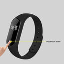 TLW25 0.42 inch OLED Display Bluetooth Smart Bracelet, IP66 Waterproof, Support Heart Rate Monitor / Pedometer / Calls Remind / Sleep Monitor / Sedentary Reminder / Alarm / Remote Capture, Compatible with Android and iOS Phones (Black)