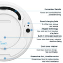 1800Pa Large Suction Smart Household Vacuum Cleaner Clean Robot