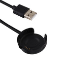 1m Portable Smart Watch Cradle Charger USB Charging Cable for Amazfit A1801(Black)