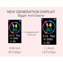TD19 1.14 inches IPS Screen Smart Bracelet IP67 Waterproof, Support Call Reminder / Heart Rate Monitoring / Blood Pressure Monitoring / Sleep Monitoring / Remote Camera (Red)