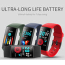 CY11 1.14 inches IPS Color Screen Smart Bracelet IP67 Waterproof, Support Step Counting / Call Reminder / Heart Rate Monitoring / Sleep Monitoring (Black)