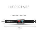 CY11 1.14 inches IPS Color Screen Smart Bracelet IP67 Waterproof, Support Step Counting / Call Reminder / Heart Rate Monitoring / Sleep Monitoring (Black)