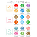 H29 1.14 inches IPS Color Screen Smart Bracelet IP67 Waterproof, Support Step Counting / Call Reminder / Heart Rate Monitoring / Sleep Monitoring (Blue)