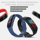 H29 1.14 inches IPS Color Screen Smart Bracelet IP67 Waterproof, Support Step Counting / Call Reminder / Heart Rate Monitoring / Sleep Monitoring (Blue)
