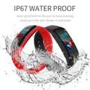 H29 1.14 inches IPS Color Screen Smart Bracelet IP67 Waterproof, Support Step Counting / Call Reminder / Heart Rate Monitoring / Sleep Monitoring (Blue)