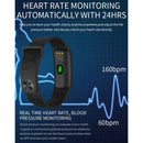 H29 1.14 inches IPS Color Screen Smart Bracelet IP67 Waterproof, Support Step Counting / Call Reminder / Heart Rate Monitoring / Sleep Monitoring (Blue)