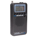 HRD-737 Portable Aircraft Band Radio Wide Frequency Receiver (Black)