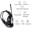 HRD-308S Portable FM Campus Radio Receiver Headset(Black)