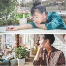 International Version Original Xiaomi Mi Bluetooth Smart Plants Monitor Flower and Plants Tester Mi Plants Nutrient / Soil Moisture / Temperature / Light Sensor Detector(White)