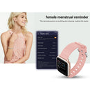 SMA-F1 1.3 inch TFT Full Touch Screen IP68 Waterproof Smart Sports Watch, Support Dynamic Heart Rate & Blood Pressure & Sleep Detection / Bluetooth / Alarm Clock / Photo Control(Rose Gold)