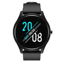 DT55 1.3 inch Round Touch Always-on Screen Smart Watch, Support Heart Rate Monitoring / Sleep Monitoring / Pedometer / Calories, Silicone Strap(Black)