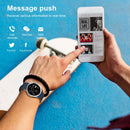DT55 1.3 inch Round Touch Always-on Screen Smart Watch, Support Heart Rate Monitoring / Sleep Monitoring / Pedometer / Calories, Silicone Strap(Orange)