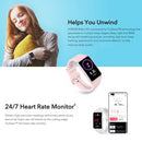 HUAWEI Honor ES Fitness Tracker Smart Watch, 1.64 inch Screen, Support Exercise Recording, Heart Rate / Sleep / Blood Oxygen Monitoring, Female Physiological Cycle Recording(Pink)