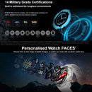 HUAWEI Honor GS Pro Sport Fitness Tracker Smart Watch, 1.39 inch Screen Kirin A1 Chip, Support Bluetooth Call, GPS, Heart Rate /Sleep / Blood Oxygen Monitoring(White)