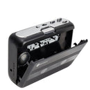 Tonivent TON007B Portable Bluetooth Tape Cassette Player, Support FM / Bluetooth Input and Output(Black)