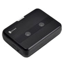 Tonivent TON007B Portable Bluetooth Tape Cassette Player, Support FM / Bluetooth Input and Output(Black)