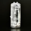 Tonivent TON007T Portable Bluetooth Tape Cassette Player, Support FM / Bluetooth Input and Output(Transparent)