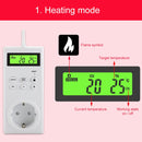 TS-3000 Home Smart Programmable Wireless Thermostat Socket (US Plug)