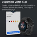 Original Xiaomi Haylou RS3 LS04 1.2 inch AMOLED HD Screen Bluetooth 5.0 5ATM Waterproof Smart Watch, Support Sleep Monitoring / Heart Rate Monitoring / GPS Positioning / NFC Payment(Black)