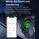 HAMTOD KL2 1.28 inch Smart Watch with BT Call / Sleep & Heart Rate & Blood Pressure Monitor(Black)