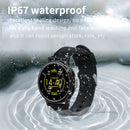 HAMTOD KL2 1.28 inch Smart Watch with BT Call / Sleep & Heart Rate & Blood Pressure Monitor(Black)