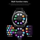 HAMTOD GT2 1.28 inch Smart Watch, Heart Rate / Blood Oxygen Monitor / BT Call(Black)