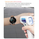 HAMTOD GT3 1.32 inch Smart Watch, Heart Rate / Temperature Monitor / BT Call (Black)